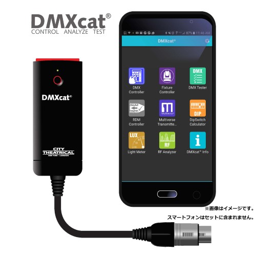 CITY THEATRICAL DMXcat DMXテスター