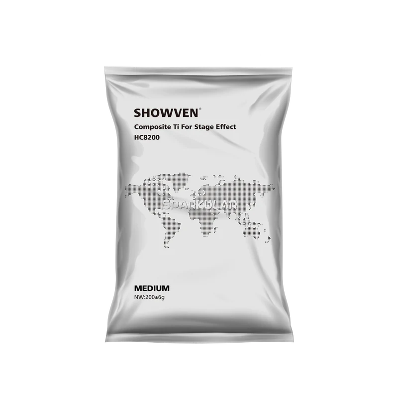 【販売】Showven SPARKULAR用パウダー　MEDIUM（200g入り）